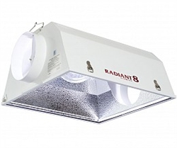 Radiant Reflector 8" AC Hammertone Unit